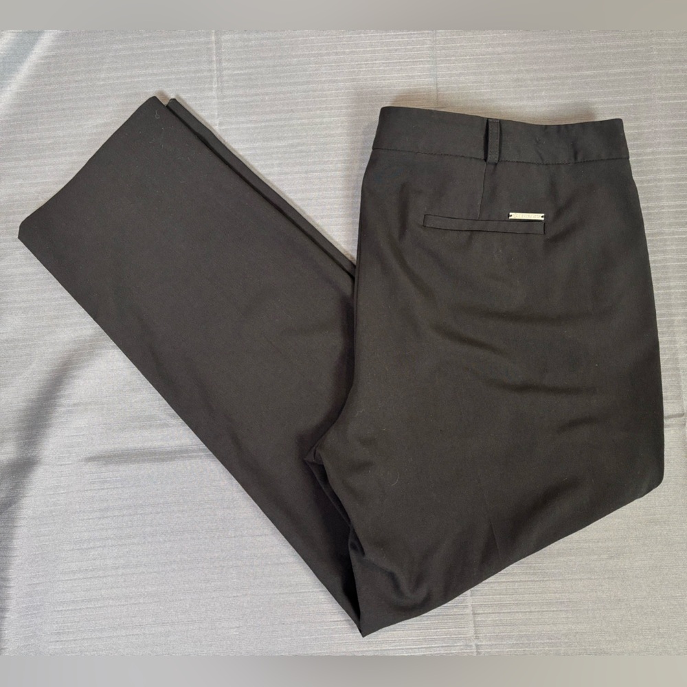 MICHAEL Michael Kors Black Dress Pants Women’s Size 16 Straight Leg Work Career